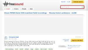Freesound聲音庫：Marata forest ambience - mv88-資源代表圖