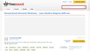 Freesound聲音庫：Laser_Machine_Diagonal_Shift.wav