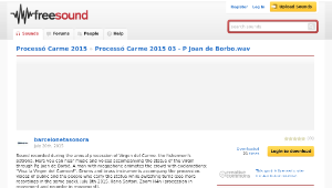 Freesound聲音庫：Process贸 Carme 2015 03 - P Joan de Borbo.wav-資源代表圖