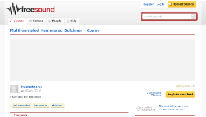 Freesound聲音庫：C.wav-資源代表圖