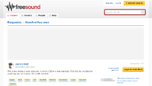 Freesound聲音庫：HowAreYou.wav-資源代表圖