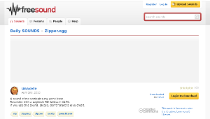Freesound聲音庫：Zipper.ogg-資源代表圖