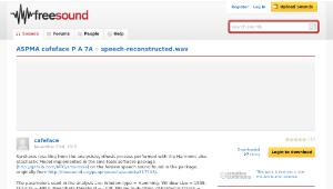 Freesound聲音庫：speech-reconstructed.wav-資源代表圖