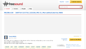 Freesound聲音庫：160716-121718_122230_MS-21_MercatStaCaterina.WAV