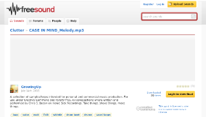 Freesound聲音庫：CASE IN  MIND_Melody.mp3縮圖