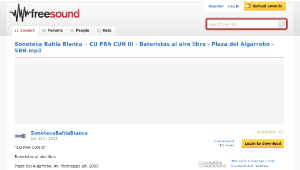 Freesound聲音庫：CU PRA CUN III - Bateristas al aire libre - Plaza del Algarrobo - SBB.mp3縮圖