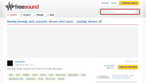 Freesound聲音庫：eardigi_drums_32