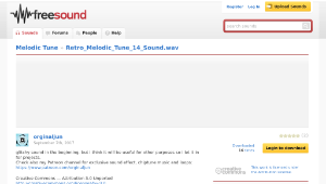 Freesound聲音庫：Retro_Melodic_Tune_14_Sound.wav縮圖