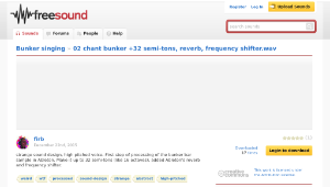 Freesound聲音庫：02 chant bunker +32 semi-tons, reverb, frequency shifter.wav縮圖