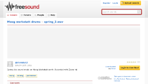 Freesound聲音庫：spring_2.wav