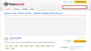 Freesound聲音庫：Metallic_Ringing_Clicks_Hits.wav-資源代表圖