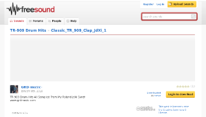 Freesound聲音庫：Classic_TR_909_Clap_JdXi_1縮圖