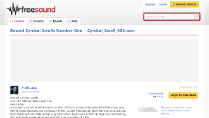 Freesound聲音庫：Cymbal_Swell_002.wav-資源代表圖