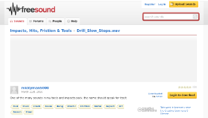 Freesound聲音庫：Drill_Slow_Stops.wav縮圖
