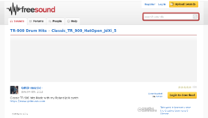 Freesound聲音庫：Classic_TR_909_HatOpen_JdXi_5-資源代表圖