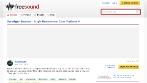 Freesound聲音庫：High Resonance Bass Pattern 4-資源代表圖