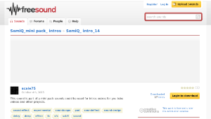 Freesound聲音庫：SemiQ_ intro_14