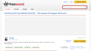 Freesound聲音庫：The Square 28 August 2014.wav縮圖