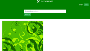 openclipart圖庫：Flourish Background-資源代表圖