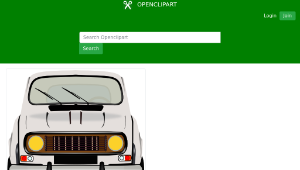 openclipart圖庫：Car-資源代表圖