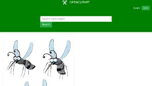 openclipart圖庫：mosquito gnat midge-資源代表圖