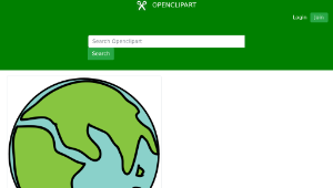 openclipart圖庫：Green Earth縮圖