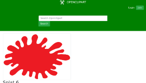 openclipart圖庫：Splat 6 (NicholasJudy456)-資源代表圖