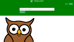 openclipart圖庫：Owl縮圖