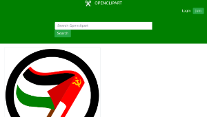 openclipart圖庫：antiimperialist action-資源代表圖