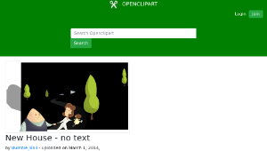 openclipart圖庫：New House - no text-資源代表圖
