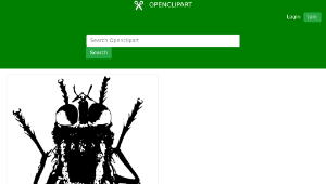 openclipart圖庫：Housefly-資源代表圖