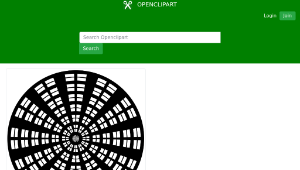 openclipart圖庫：Radial design-資源代表圖