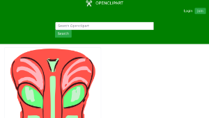 openclipart圖庫：Red Tiki縮圖