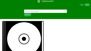 openclipart圖庫：Raseone CD縮圖