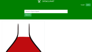 openclipart圖庫：Red Potion縮圖