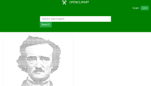 openclipart圖庫：Edgar Allan Poe縮圖