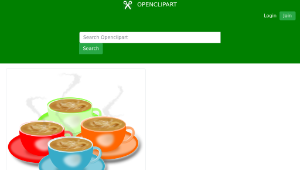 openclipart圖庫：Coffee縮圖