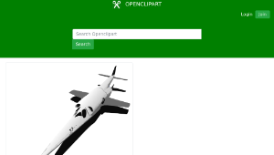 openclipart圖庫：NASA X3 Plane縮圖