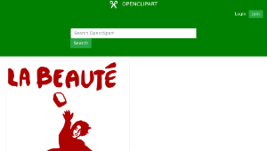 openclipart圖庫：La beaute est dans la rue-資源代表圖