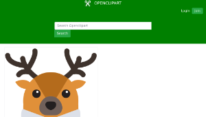 openclipart圖庫：Baby Deer縮圖