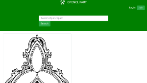 openclipart圖庫：Vintage Style Frame-資源代表圖