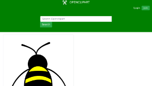 openclipart圖庫：Bee Box-資源代表圖