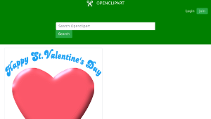 openclipart圖庫：St. Valentine's 02-資源代表圖