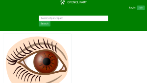 openclipart圖庫：eye - coloured縮圖