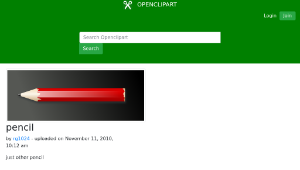 openclipart圖庫：pencil縮圖