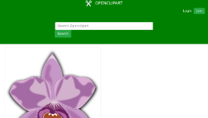 openclipart圖庫：cattleya縮圖