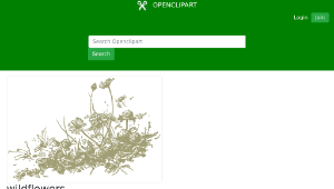 openclipart圖庫：wildflowers-資源代表圖
