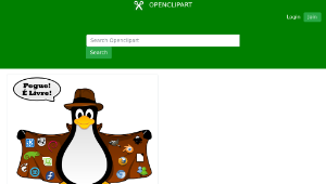 openclipart圖庫：Tux Jacket Russas/CE/Brazil-資源代表圖