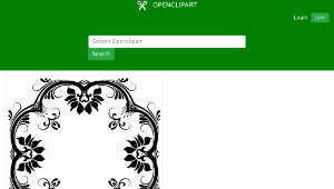 openclipart圖庫：Decorative Lineart縮圖