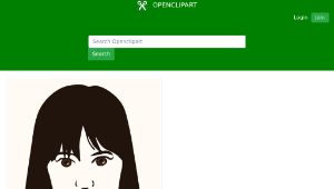 openclipart圖庫：Face, Avatar, Woman, Female, Asian 2-資源代表圖